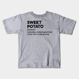 Sweet Potato - Funny Definition #5 Kids T-Shirt